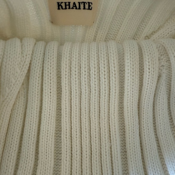 KHAITE White 'The Ottilie' Midi Dress - Picture 15 of 16